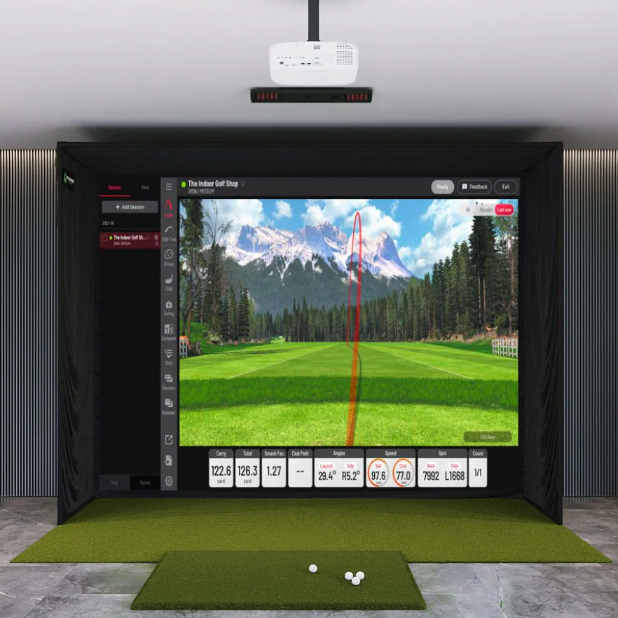 Uneekor golf simulator Uneekor golf simulator